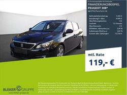 Lackierung schwarz perla nera/metalliclackierung Gebraucht 2019 Peugeot 308 Style Limousine | 11.580 € (Fairer Preis)