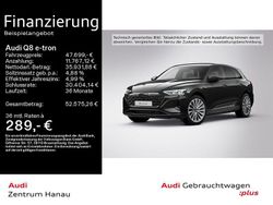 Mythosschwarz metallic Gebraucht 2023 Audi Q8 e-tron Advanced Plus SUV | 47.699 € (Guter Preis)