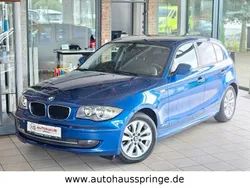 Blau Gebraucht 2010 BMW 116 Advantage Kleinwagen | 6.890 € (Etwas zu teuer)