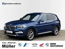 Blau Gebraucht 2019 BMW X3 xLine SUV | 34.650 € (Teuer)