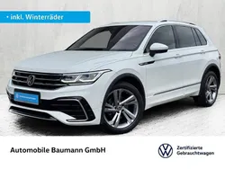 Weiß Gebraucht 2022 VW Tiguan R-line SUV | 31.350 € (Guter Preis)