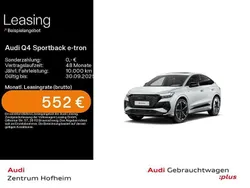 Weiß Gebraucht 2025 Audi Q4 Sportback e-tron S-Line SUV | 56.690 € (Guter Preis)