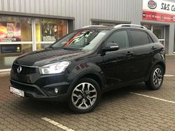 Schwarz metallic Gebraucht 2017 Ssangyong (KGM) Korando SUV | 14.699 € (Teuer)