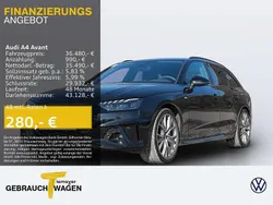 Schwarz Gebraucht 2024 Audi A4 S-Line Kombi | 36.480 € (Guter Preis)