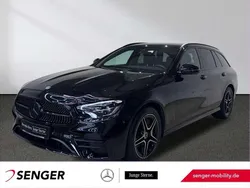 Lack obsidianschwarz Gebraucht 2022 Mercedes E300 AMG line Kombi | 39.980 € (Fairer Preis)