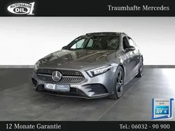 Mountaingrau met. Gebraucht 2020 Mercedes A250 AMG Limousine | 27.650 € (Fairer Preis)