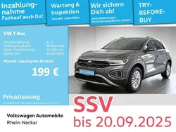Indiumgrau metallic Gebraucht 2024 VW T-Roc Life SUV | 21.391 € (Superpreis)