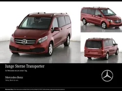Rot Gebraucht 2024 Mercedes V220 Edition Van / Kleinbus | 49.710 € (Superpreis)