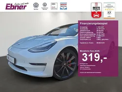 Perl white Gebraucht 2020 Tesla Model 3 Performance Limousine | 28.800 € (Fairer Preis)