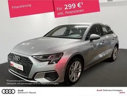 Silber Gebraucht 2021 Audi A3 Sportback Ambiente Limousine | 19.299 € (Superpreis)