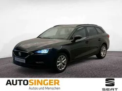 Mitternachtsschwarz Gebraucht 2021 Seat Leon ST Style Kombi | 19.870 € (Guter Preis)