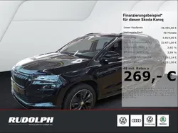Schwarz Gebraucht 2024 Skoda Karoq SportLine SUV | 38.490 € (Fairer Preis)