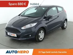 Grau Gebraucht 2015 Ford Fiesta Titanium Kleinwagen | 8.370 € (Fairer Preis)