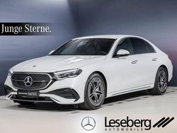 Manufaktur opalithweiß bright Gebraucht 2024 Mercedes E200 AMG Limousine | 49.760 € (Superpreis)
