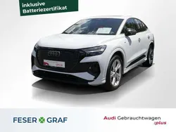 Gletscherweiß metallic Gebraucht 2023 Audi Q4 Sportback e-tron Ambiente SUV | 37.776 € (Fairer Preis)