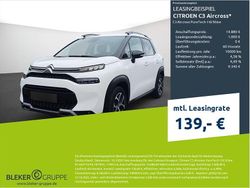 Lack weiss banquise/typ aussenverkleidung spiegel flach standard Gebraucht 2023 Citroën C3 Aircross PureTech SUV | 13.480 € (Guter Preis)