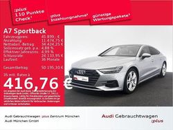 Silber Gebraucht 2021 Audi A7 Sportback S-Line Kleinwagen | 45.451 € (Etwas zu teuer)