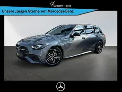 Grau Gebraucht 2024 Mercedes C180 AMG Limousine | 35.222 € (Guter Preis)