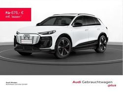 Weiß (gletscherweiß metallic) Gebraucht 2025 Audi Q6 e-tron S-Line SUV | 67.481 € (Fairer Preis)