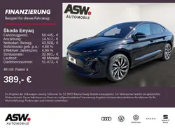 Schwarz Neu 2025 Skoda Enyaq iV SportLine SUV | 58.445 € (Fairer Preis)