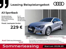 Silber Gebraucht 2023 Audi A3 Sportback Limousine | 26.033 € (Guter Preis)