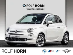 Gelato weiß unisonderfarbe Gebraucht 2017 Fiat 500 Lounge Limousine | 7.470 € (Fairer Preis)