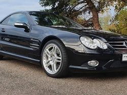 Obsidianschwarz Gebraucht 2008 Mercedes SL55 AMG AMG Cabrio | 87.740 €