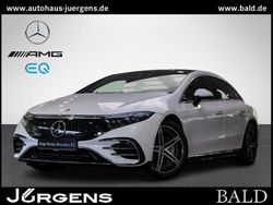 Manufaktur opalithweiß bright Gebraucht 2025 Mercedes EQS450+ AMG Limousine | 78.340 €
