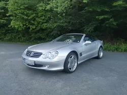Silber Gebraucht 2002 Mercedes SL500 Cabrio | 20.000 € (Fairer Preis)