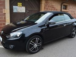 Schwarz Gebraucht 2015 VW Golf Cabriolet LOUNGE Cabrio | 9.950 € (Fairer Preis)