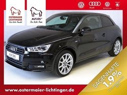 Schwarz metallic Gebraucht 2016 Audi A1 S-Line Kleinwagen | 23.230 €