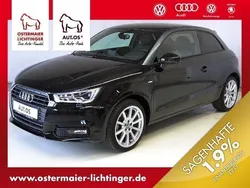 Schwarz metallic Gebraucht 2016 Audi A1 S-Line Kleinwagen | 23.230 €