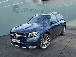 Blau Gebraucht 2022 Mercedes GLB250 AMG line SUV | 60.980 €