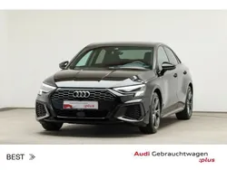 Mythosschwarz metallic Gebraucht 2021 Audi A3 S-Line Limousine | 25.988 € (Fairer Preis)