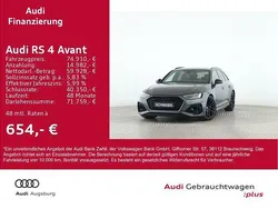 Daytonagrau perleffekt Gebraucht 2023 Audi RS4 Ambiente Kombi | 74.910 € (Fairer Preis)