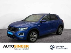 Blau Gebraucht 2020 VW T-Roc R-line SUV | 21.940 € (Fairer Preis)
