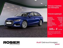 Blau / navarrablau Gebraucht 2021 Audi A4 Advanced Plus Kombi | 24.990 € (Guter Preis)