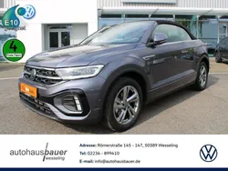 Grau Gebraucht 2022 VW T-Roc Cabriolet R-line Cabrio | 29.980 € (Etwas zu teuer)