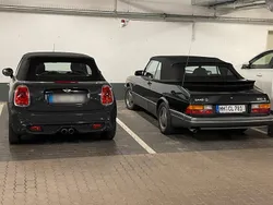 Schwarz Gebraucht 1993 Saab 900 Cabriolet Cabrio | 27.500 €
