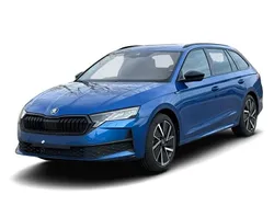 Blau Neu 2025 Skoda Octavia SportLine Kombi | 40.349 € (Teuer)