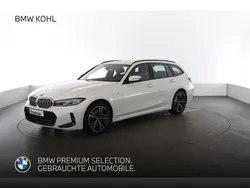 Weiss Gebraucht 2024 BMW 330e M Sport Kombi | 37.490 € (Superpreis)