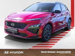 Ignite flame / phantom black r / Gebraucht 2021 Hyundai Kona N Line SUV | 18.999 € (Fairer Preis)