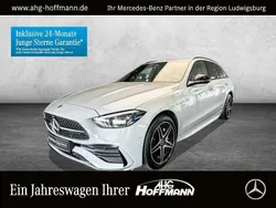 Grau Gebraucht 2024 Mercedes C300e AMG Line Premium Limousine | 49.925 € (Guter Preis)