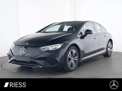Metalliclack obsidianschwarz Gebraucht 2023 Mercedes EQE300 Advanced Plus Limousine | 42.900 € (Fairer Preis)