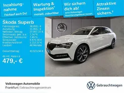 Moonweiss metallic Gebraucht 2023 Skoda Superb SportLine Kombi | 36.850 € (Fairer Preis)