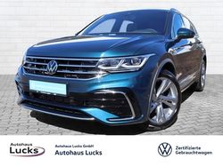 Blau (nightshade blue metallic) Gebraucht 2023 VW Tiguan R-line SUV | 42.631 € (Etwas zu teuer)