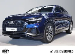 Blau Gebraucht 2021 Audi Q8 S-Line SUV | 55.999 € (Superpreis)