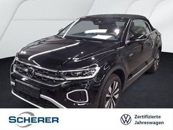Deep black perleffekt schwarz Gebraucht 2025 VW T-Roc Cabriolet Goal Cabrio | 26.900 € (Superpreis)