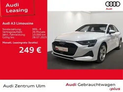 Gletscherweiß metallic Gebraucht 2024 Audi A3 Advanced Plus Limousine | 32.980 € (Fairer Preis)