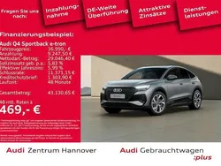 Taifungrau metallic Gebraucht 2022 Audi Q4 Sportback e-tron Ambiente SUV | 36.990 € (Etwas zu teuer)
